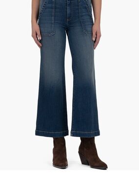 Kit from the Kloth Meg Utility High Rise Jeans